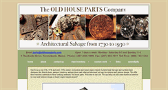 Desktop Screenshot of oldhouseparts.com